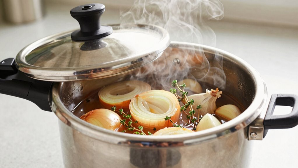 enhances flavor through pressure