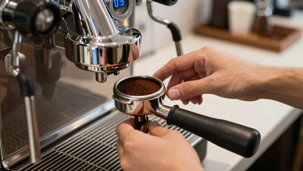 ensure consistent grind and tamp