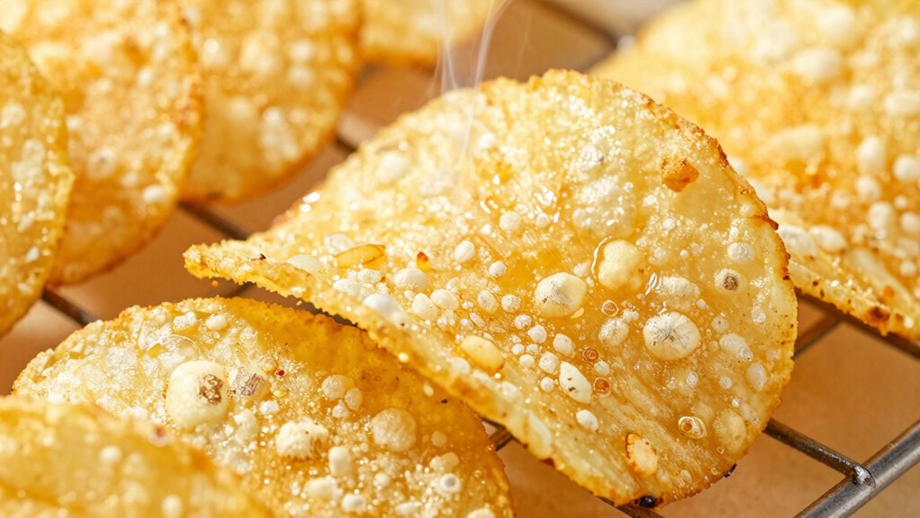 ensure food is thoroughly dried