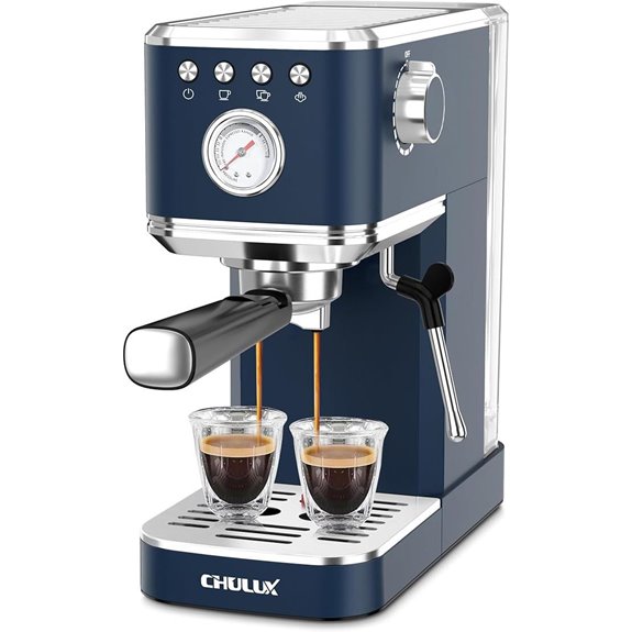 CHULUX Espresso Machine with Milk Frother