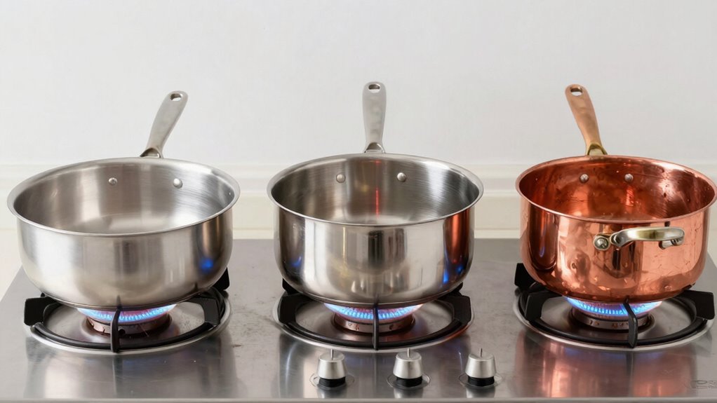 even heat distribution through material