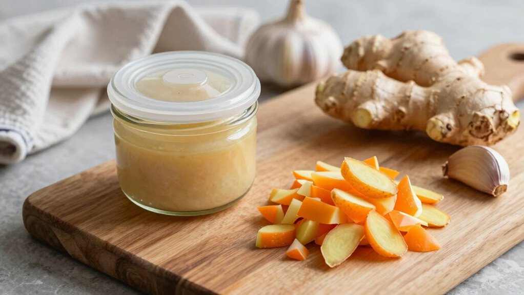 extend ginger garlic freshness safely