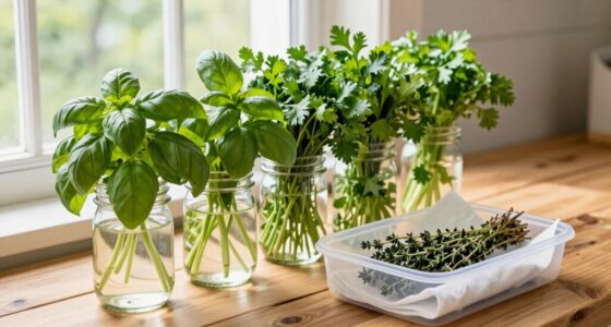 extend herb freshness weekly