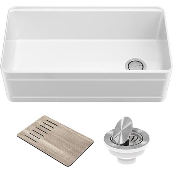 KRAUS Turino 33-inch Farmhouse Kitchen Sink