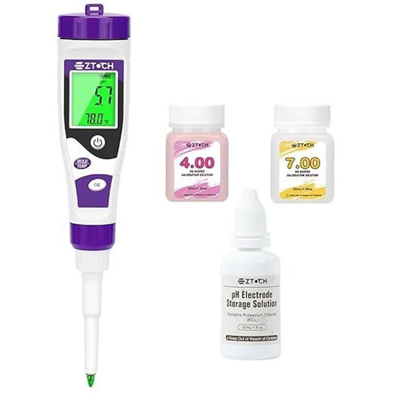 Food pH Meter for Fermentation and Cooking
