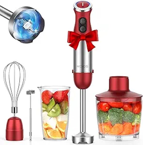 KOIOS 5-in-1 Hand Blender with Accessories