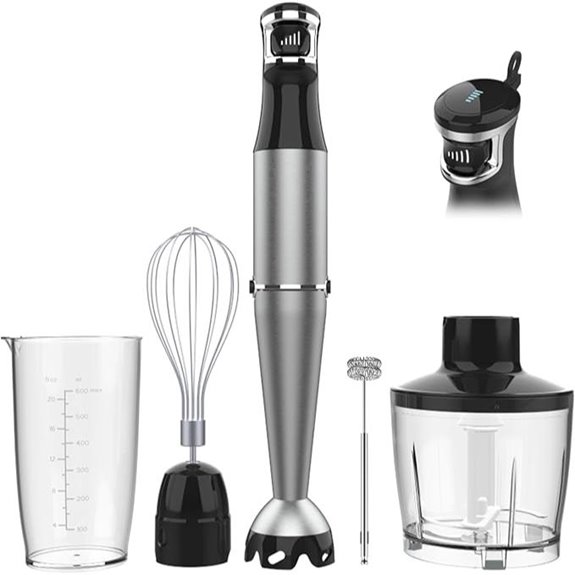 Immersion Hand Blender Set 5-in-1 1100W