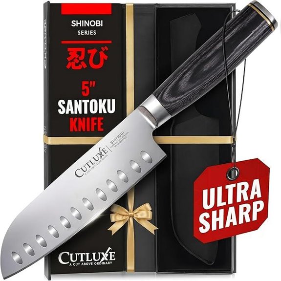 Santoku Knife – 5 Inch High Carbon Stainless Steel