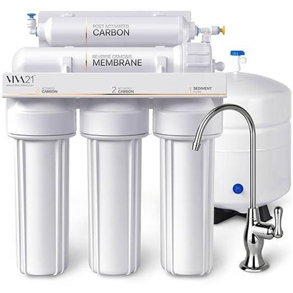 5-Stage Reverse Osmosis Water Filtration System