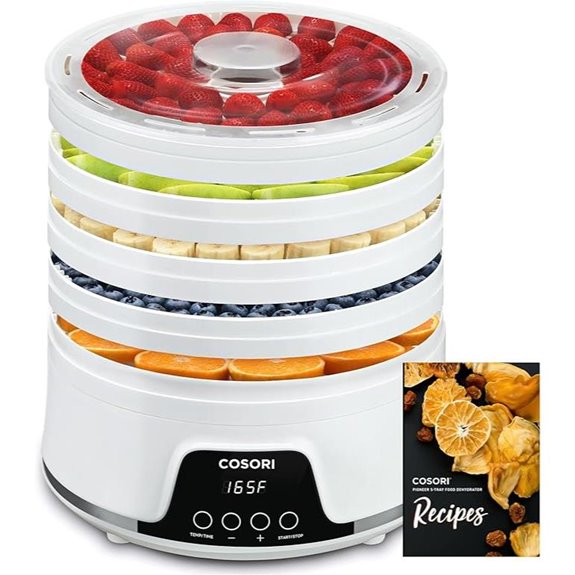 COSORI Food Dehydrator with 5 Trays and Timer