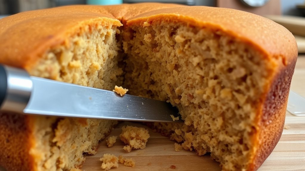 fixing baked cake issues