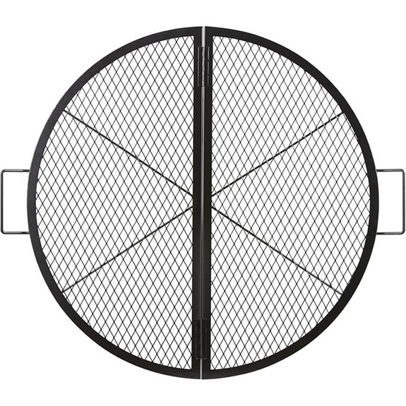 VEVOR Fire Pit Grill Grate Foldable 36 Inch
