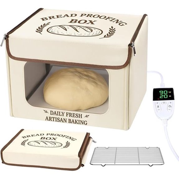 Antner Folding Dough Proofing Box with Temp & Timer