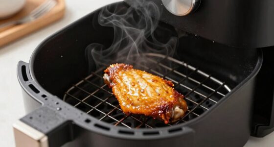food drying out in air fryers