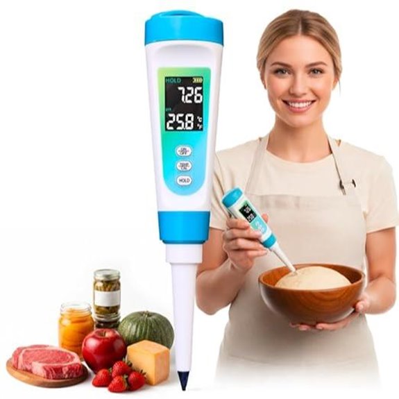 Digital pH Meter for Food and Fermentation