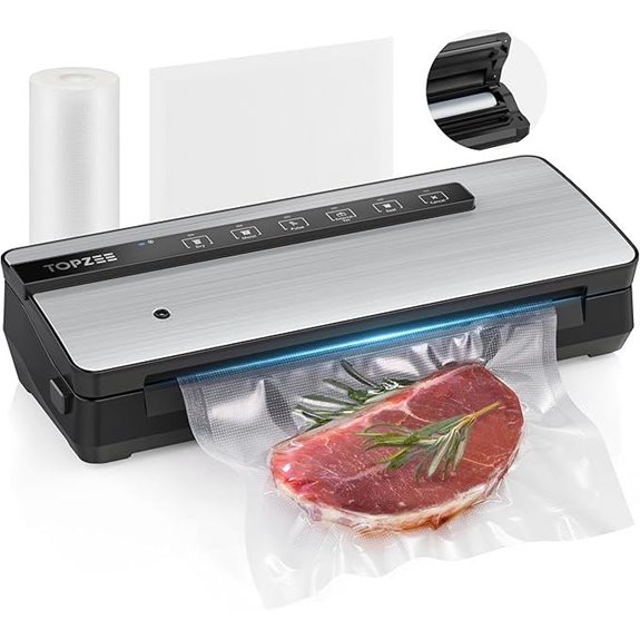 Vacuum Sealer for Food with Bags and Cutter