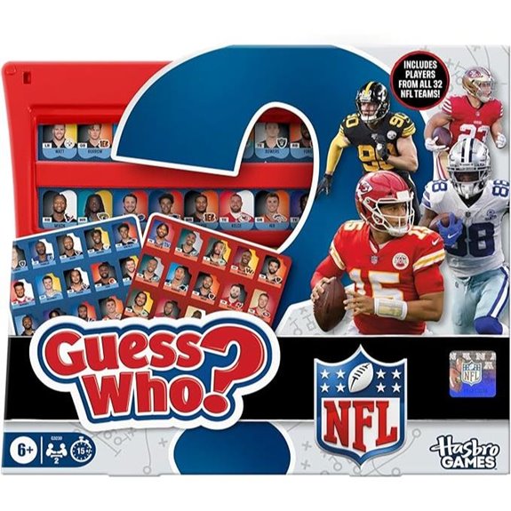 Guess Who? NFL Edition Board Game