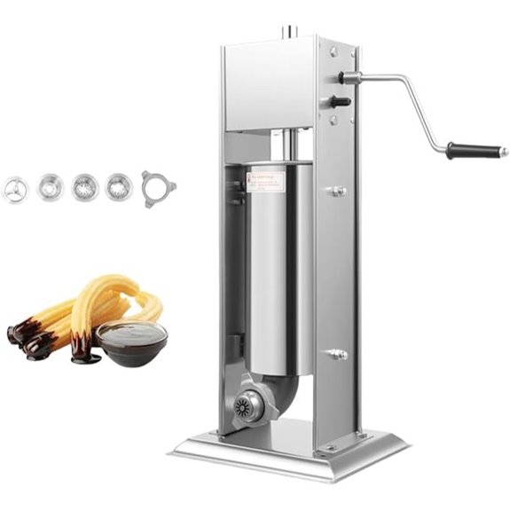 Latin Churro Machine with 4 Nozzles 5L/1.32gal