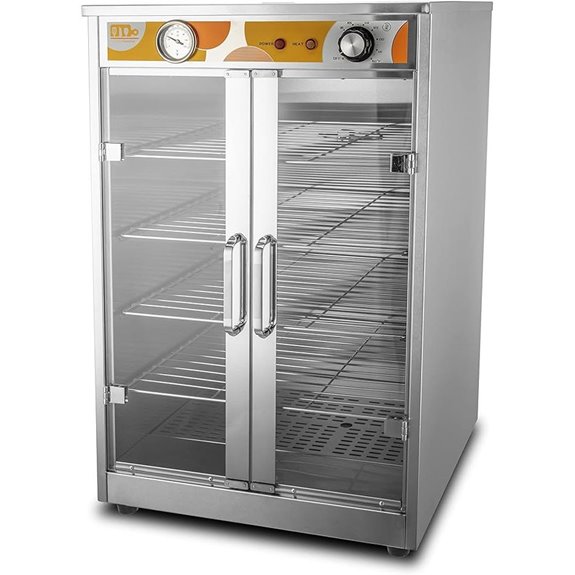 5-Shelf Electric Food Warmer for Pizza and Pretzels