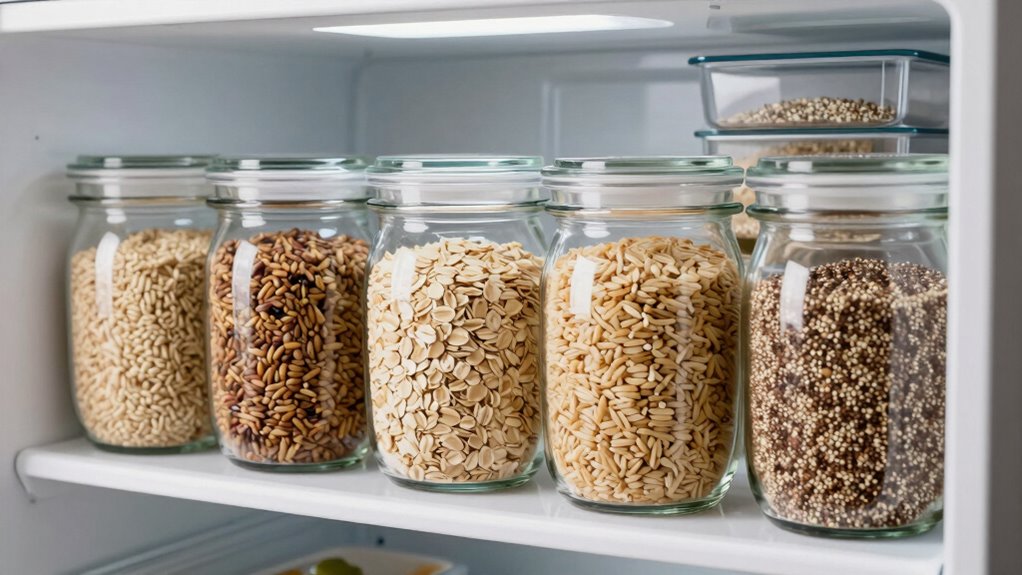 freeze in airtight containers