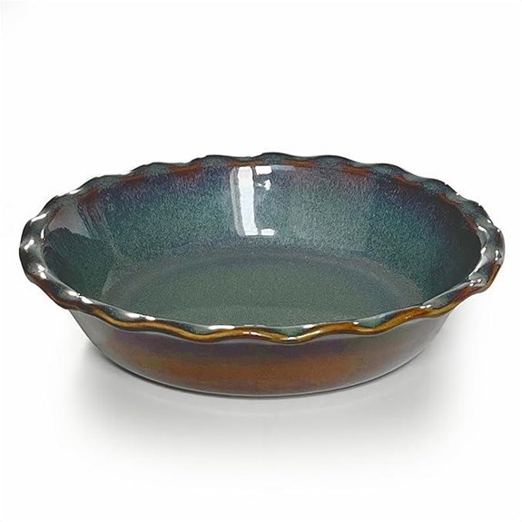 Emile Henry Made In France 175th ANNIVERSARY PIE DISH BLUE/SABLE