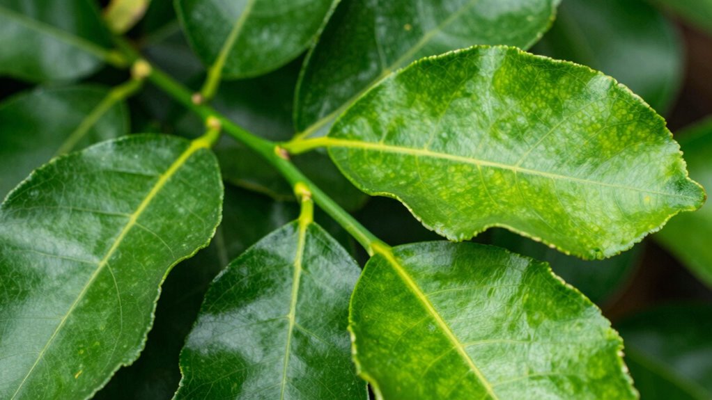 fresh citrus leaf scent