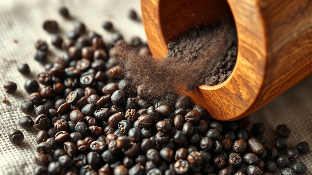 freshly ground pepper maximizes flavor