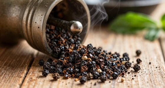 freshly ground pepper s spicy intensity