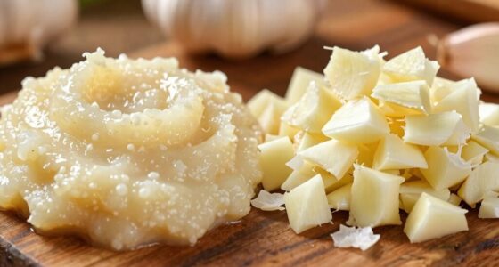 garlic preparation techniques differ