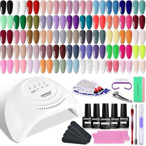 JODSONE Gel Nail Polish Kit with UV Light