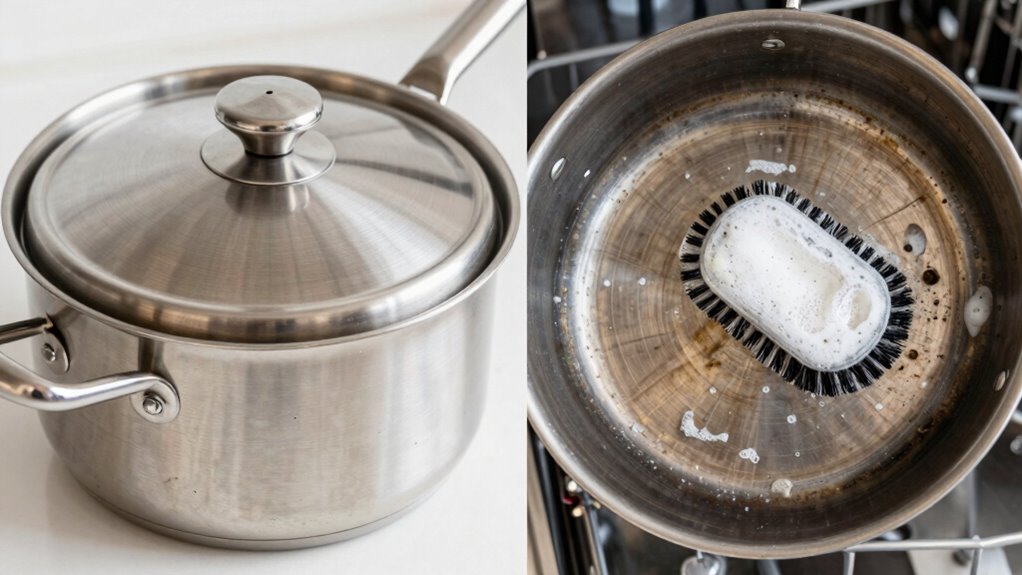 gentle cleaning preserves cookware
