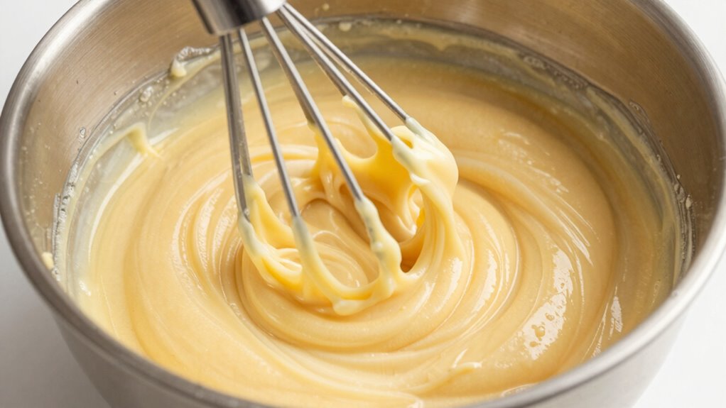 gentle folding for fluffy cakes