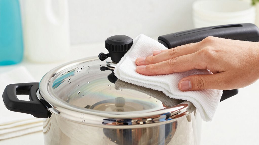 gentle pressure cooker cleaning
