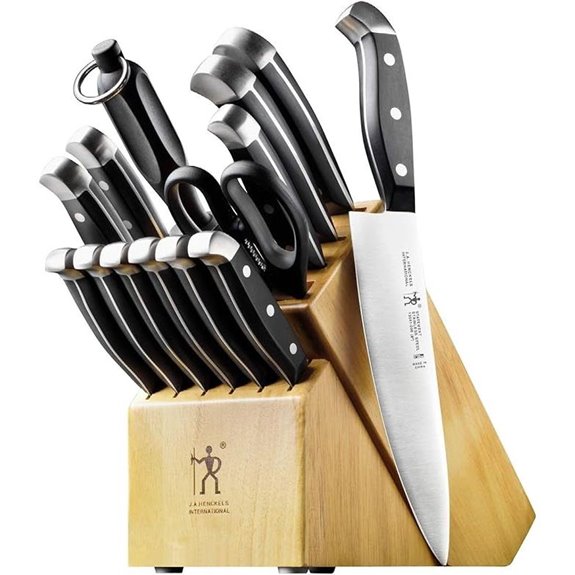HENCKELS 15-Piece German Kitchen Knife Set