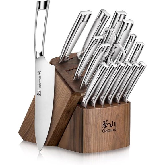 Cangshan N1 German Steel 17-Piece Knife Set