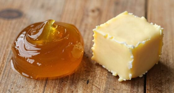 ghee alters baking texture