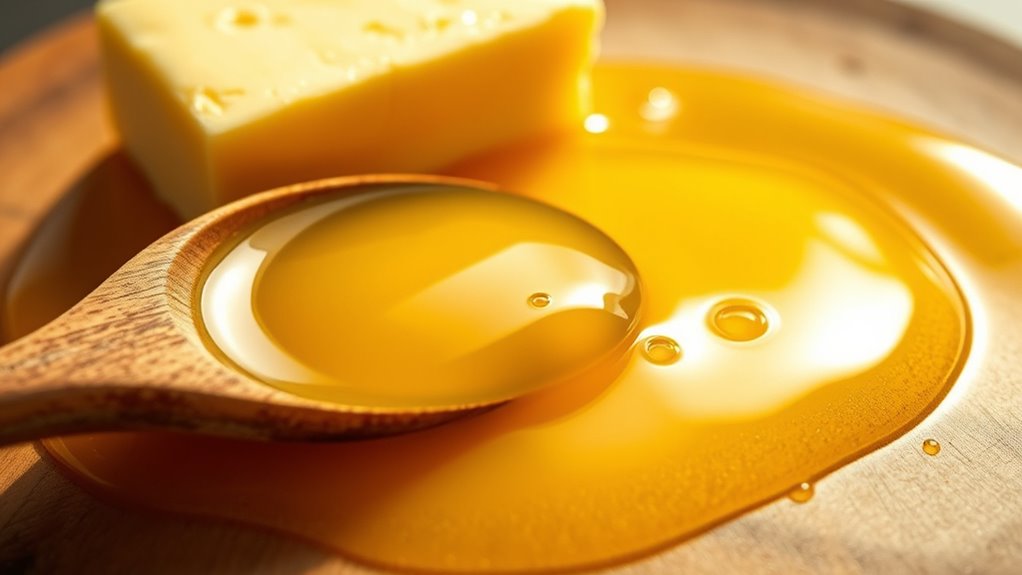 ghee enhances flavor and texture