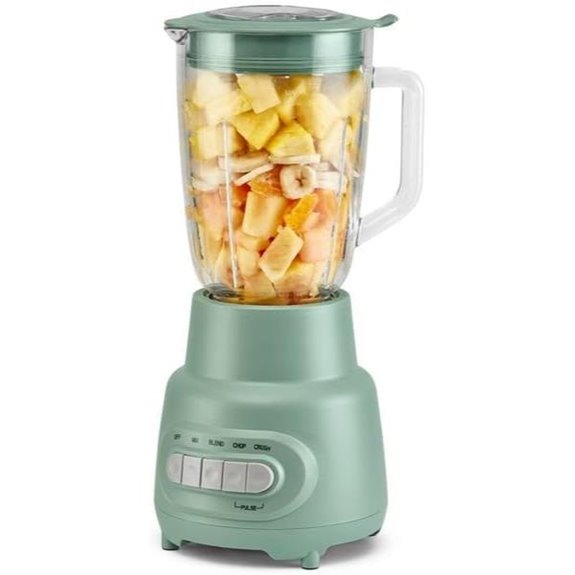 Glass Jar 5-Speed Blender with Ice-Crushing Function