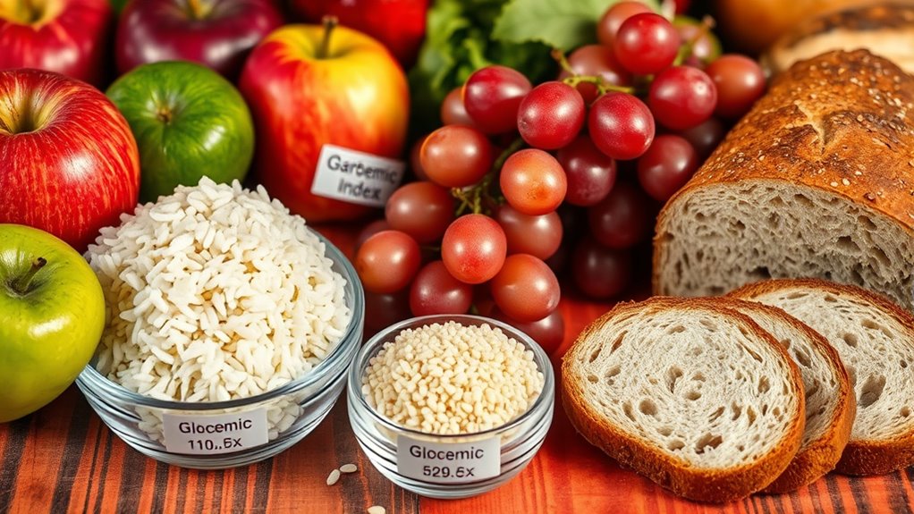 glycemic index food ranking