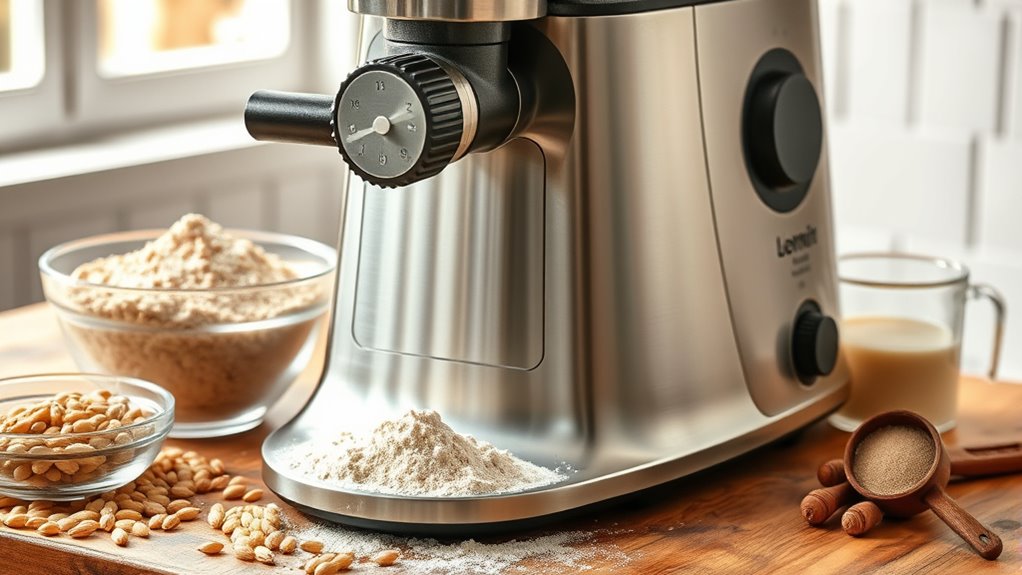 grain mill features essential