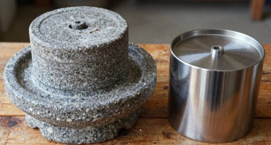 grain mill stone steel