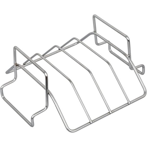 Burly Grill Rib Rack for Green Egg & Kamado