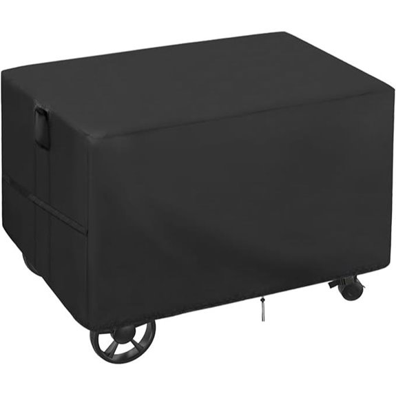 Outdoor Grill Cart Cover for Pizza Oven