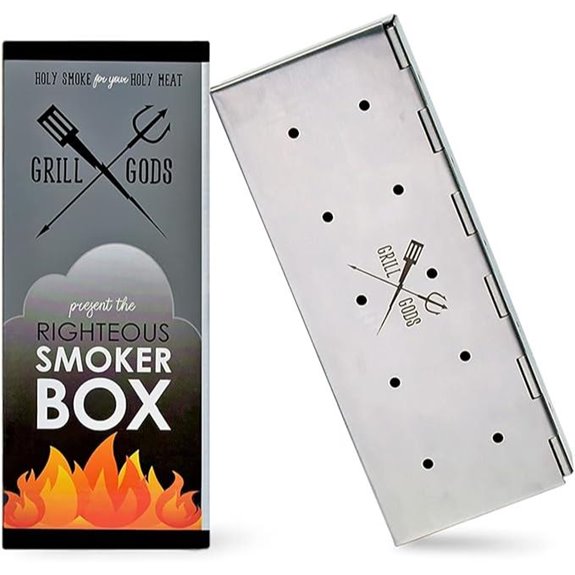 BBQ Smoker Box for Gas & Charcoal Grills