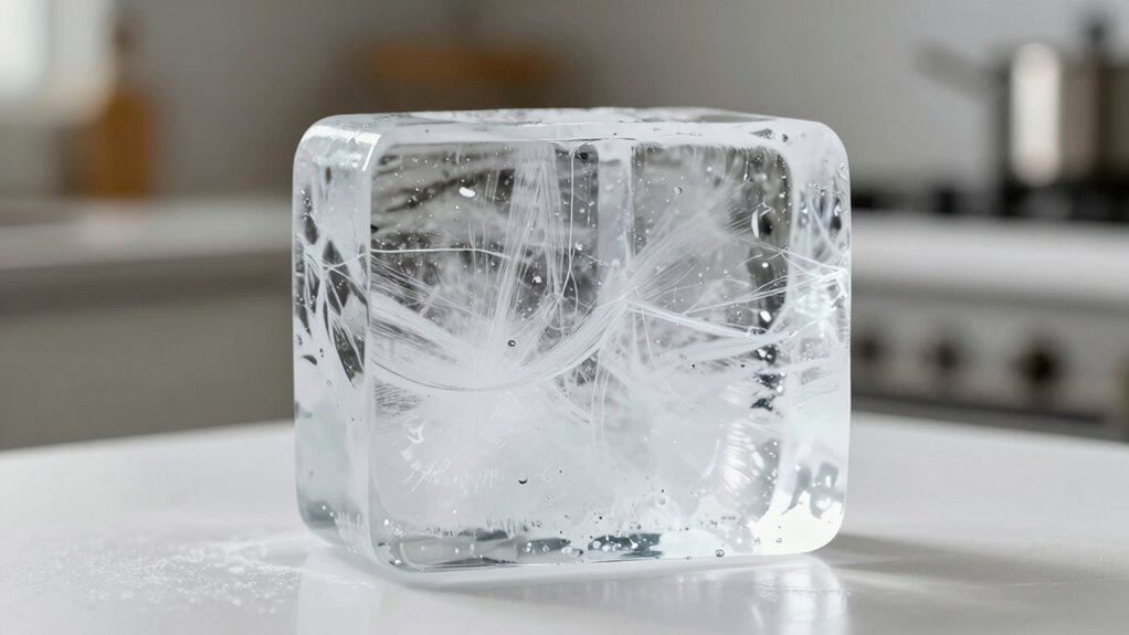 guide ice freezing process