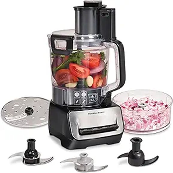 Hamilton Beach Food Processor with Multiple Bowls