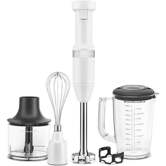KitchenAid Variable Speed Hand Blender with Accessories