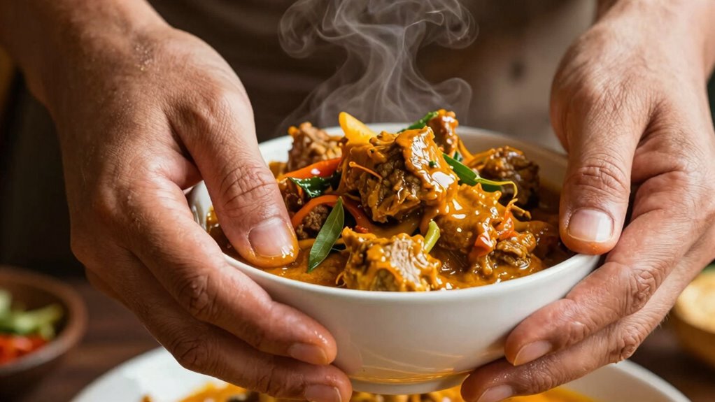 hand eating enhances flavor