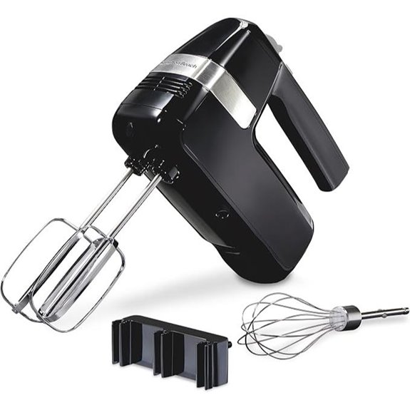 Hamilton Beach Hand Mixer with Whisk and Storage