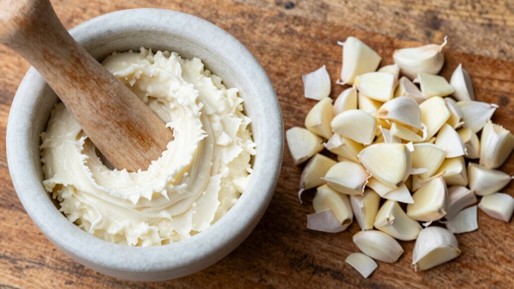 handle garlic with care